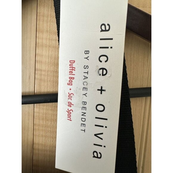 Alice + Olivia x Stacey Bendet Weekender Duffel Bag Carry-On Daisy Print Travel - Picture 2 of 4